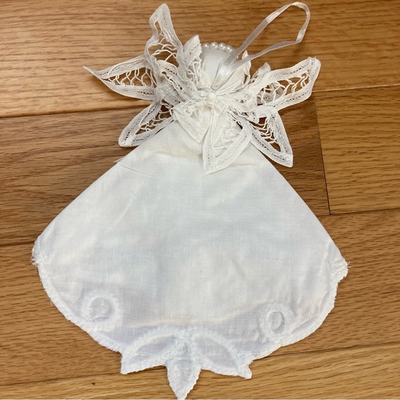NWOT Battenburg lace angels. 100% cotton. - Picture 6 of 7